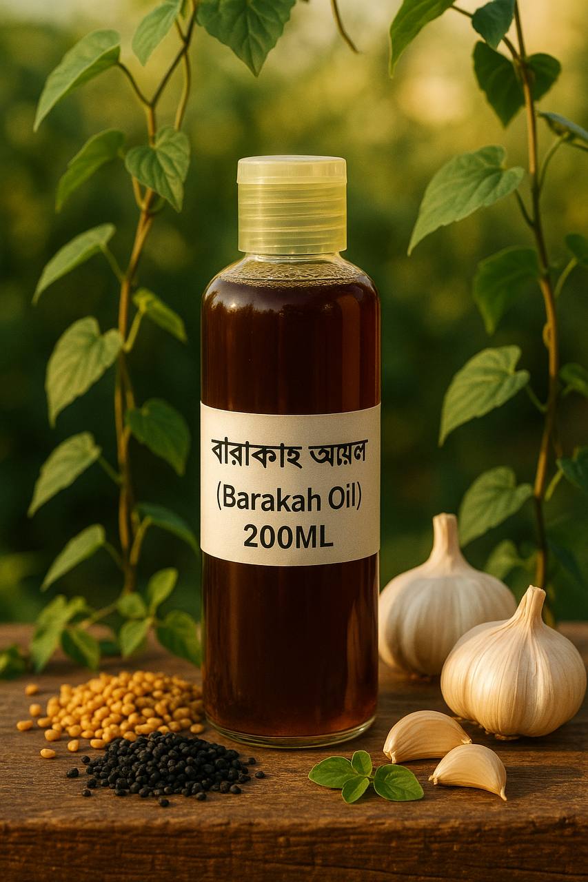 বাতের বেথার তেল - বারাকাহ অয়েল (200ML)